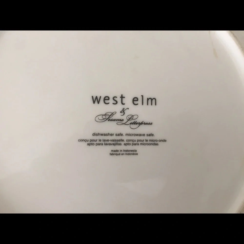 West Elm all your